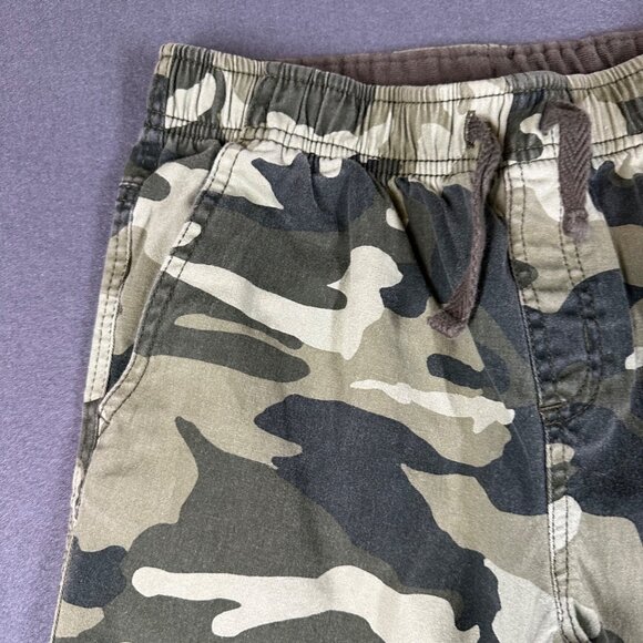 Wonder Nation Boys Large (10-12) Camo Elastic Drawstring Pants with Pockets - Picture 5 of 10